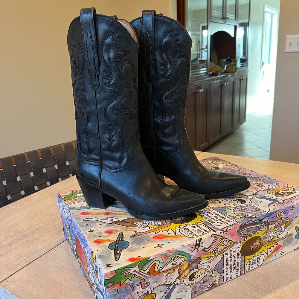 DAGGET WESTERN BOOTS - JEFFREY CAMPBELL